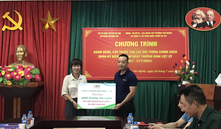 BOSUGOLD & HATAPHAR HEALTHCARE VIỆT NAM tri ân người có công với Cách mạng nhân dịp 27-7 - Ảnh 1.