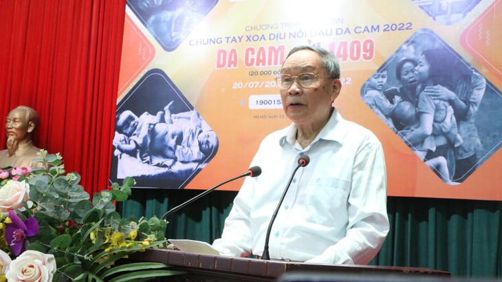 Chung tay xoa dịu nỗi đau da cam năm 2022: "Mỗi tin nhắn - Một tấm lòng với nạn nhân chất độc da cam"! - Ảnh 1.
