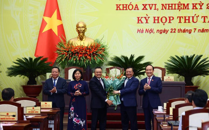 Ông Trần Sỹ Thanh được bầu làm Chủ tịch UBND TP. Hà Nội