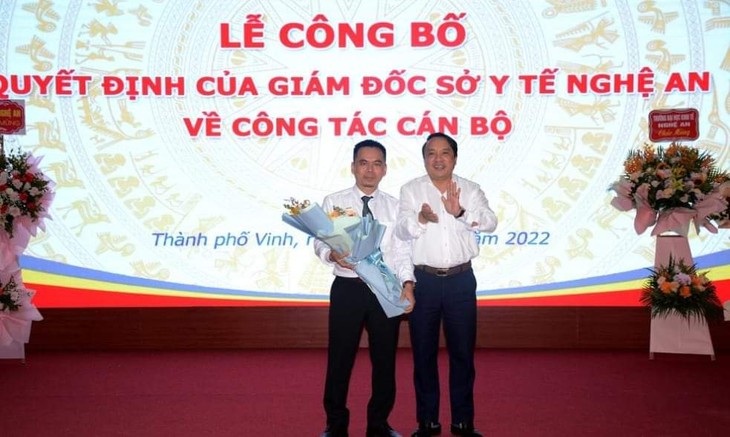 Bổ nhiệm Phó Giám đốc Bệnh viện Hữu nghị Đa khoa Nghệ An - Ảnh 1.