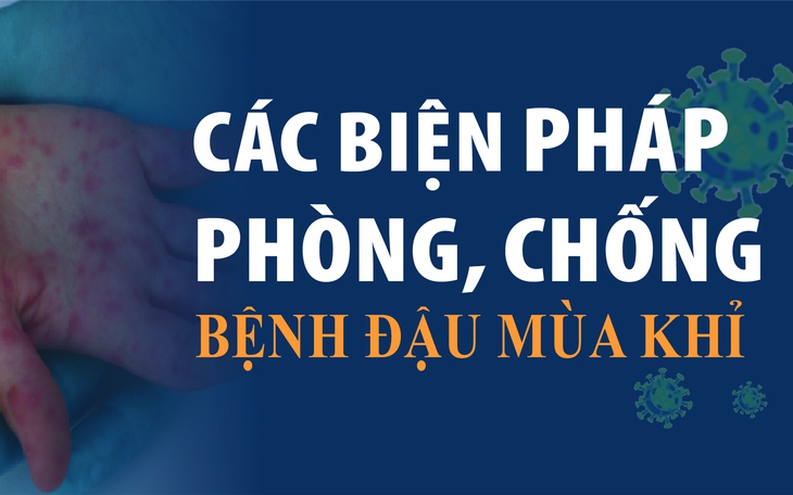 [Infographic] Các biện pháp phòng, chống bệnh đậu mùa khỉ