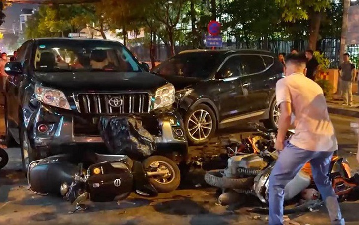 Tài xế gây tai nạn liên hoàn tại Hà Đông không phát hiện có nồng độ cồn, ma tuý