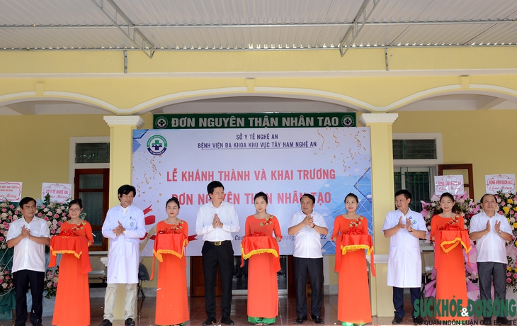 Nghệ An: Khai trương đơn nguyên chạy thận nhân tạo tại Khu vực miền núi Nghệ An - Ảnh 1. Nghệ An: Khai trương đơn nguyên chạy thận nhân tạo tại Khu vực miền núi Nghệ An - Ảnh 1.