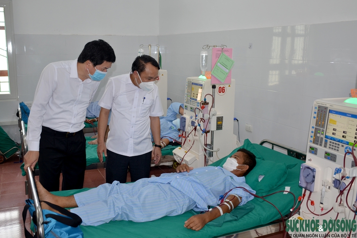 Nghệ An: Khai trương đơn nguyên chạy thận nhân tạo tại Khu vực miền núi Nghệ An - Ảnh 4. Nghệ An: Khai trương đơn nguyên chạy thận nhân tạo tại Khu vực miền núi Nghệ An - Ảnh 4.