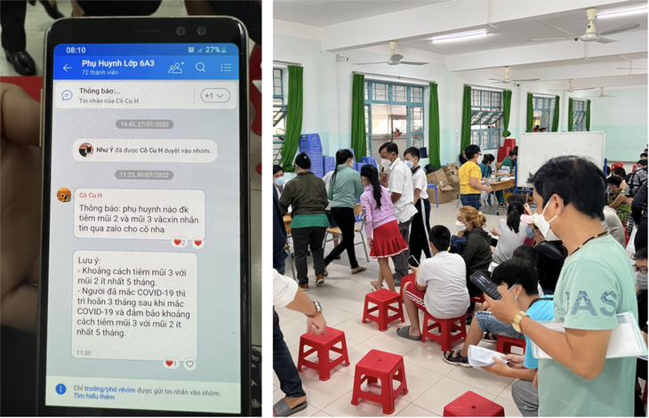 TP.HCM tăng cường tiêm vaccine phòng COVID-19 cho trẻ em từ 5-12 tuổi - Ảnh 1.