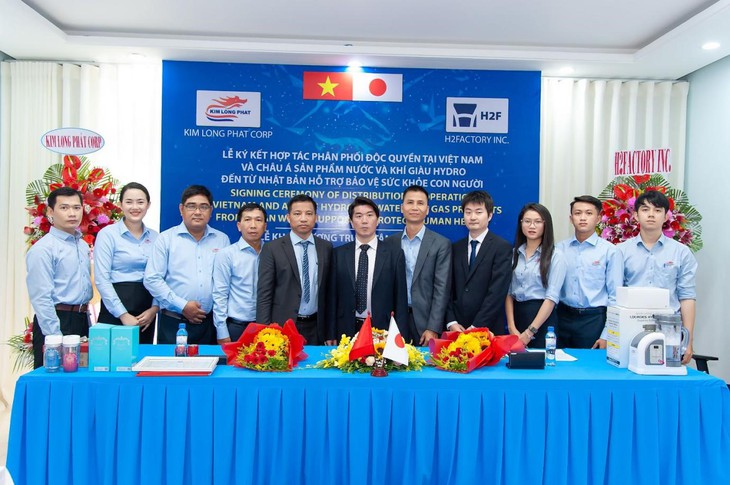 Kim Long Phát ký kết phân phối độc quyền cùng H2Factory - Nhật Bản - Ảnh 1. Kim Long Phát ký kết phân phối độc quyền cùng H2Factory - Nhật Bản - Ảnh 1.