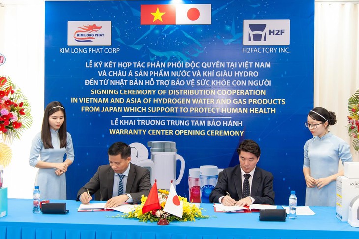 Kim Long Phát ký kết phân phối độc quyền cùng H2Factory - Nhật Bản - Ảnh 2. Kim Long Phát ký kết phân phối độc quyền cùng H2Factory - Nhật Bản - Ảnh 2.