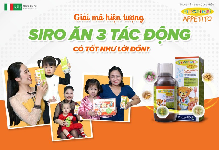 Giải mã sức hút của siro ăn ngon được nhiều mẹ tin dùng - Ảnh 1. Giải mã sức hút của siro ăn ngon được nhiều mẹ tin dùng - Ảnh 1.