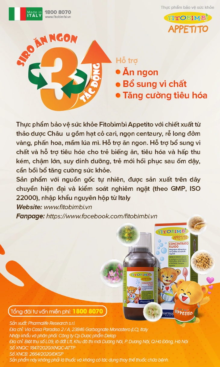 Giải mã sức hút của siro ăn ngon được nhiều mẹ tin dùng - Ảnh 4. Giải mã sức hút của siro ăn ngon được nhiều mẹ tin dùng - Ảnh 4.