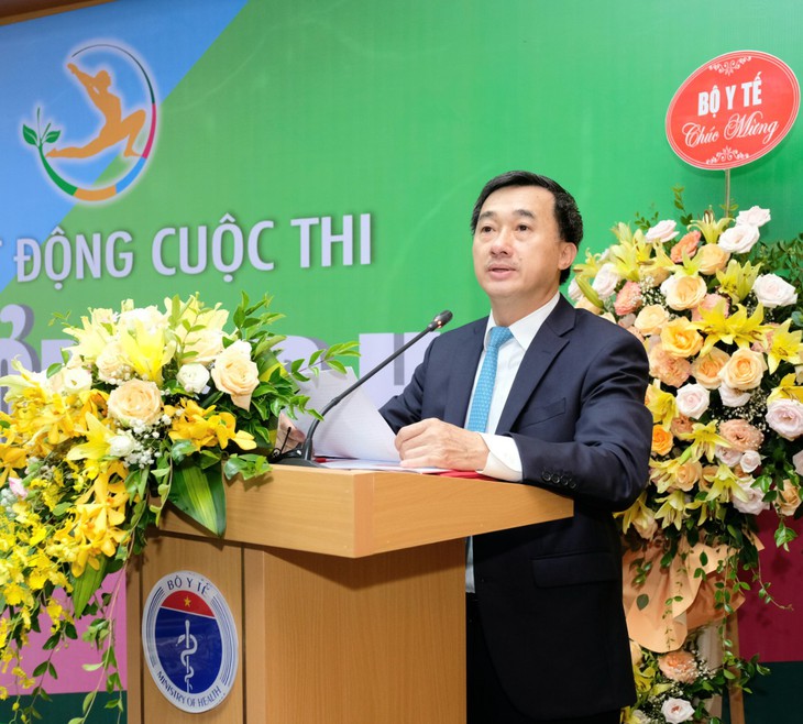 Thứ trưởng Bộ Y tế: Cuộc thi "Tôi khỏe đẹp hơn" thực sự hấp dẫn, ý nghĩa và đúng với tinh thần "Khỏe đẹp" - Ảnh 1. Thứ trưởng Bộ Y tế: Cuộc thi "Tôi khỏe đẹp hơn" thực sự hấp dẫn, ý nghĩa và đúng với tinh thần "Khỏe đẹp" - Ảnh 1.