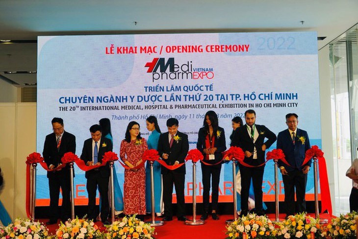 Khai mạc Triển lãm quốc tế chuyên ngành Y Dược lần thứ 20 tại TP.HCM - Ảnh 2.
