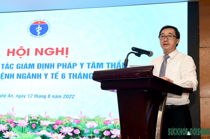 Bộ Y tế sơ kết công tác Giám định pháp y tâm thần - Ảnh 3.