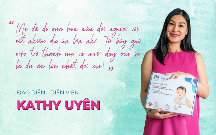 Kathy Uyên chia sẻ mức chi phí lưu trữ tế bào gốc cho con trai - Ảnh 1.