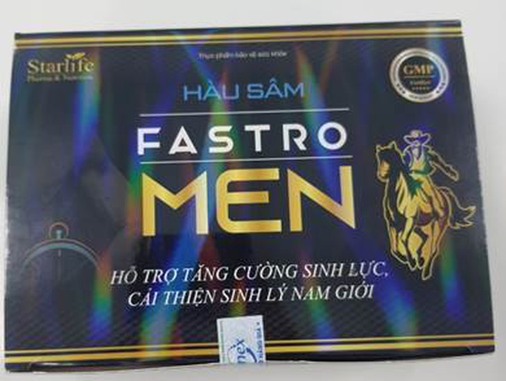Sản phẩm thực phẩm bảo vệ sức khỏe Hàu sâm Fastro Men