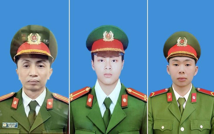 Chủ tịch nước truy tặng Huân chương Chiến công hạng Nhất cho 3 chiến sĩ cứu hỏa hy sinh