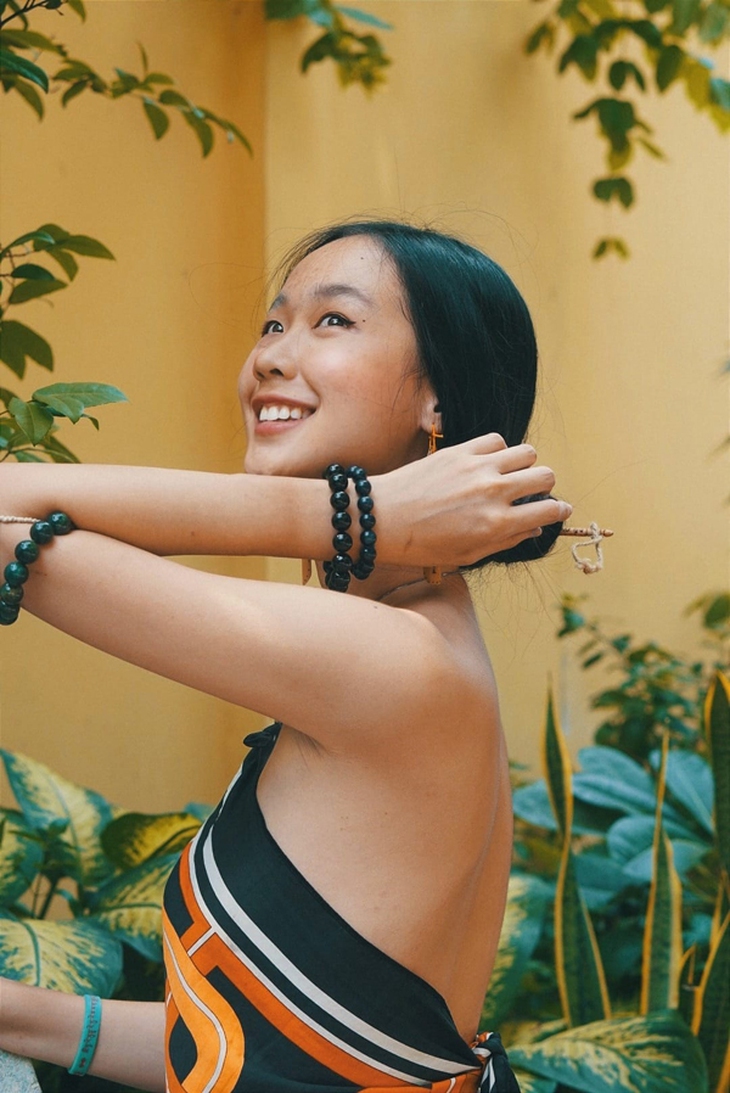 Sắc vóc đời thực giản dị của Á hậu 1 Miss World Việt Nam - Lê Nguyễn Bảo Ngọc - Ảnh 10. Sắc vóc đời thực giản dị của Á hậu 1 Miss World Việt Nam - Lê Nguyễn Bảo Ngọc - Ảnh 10.