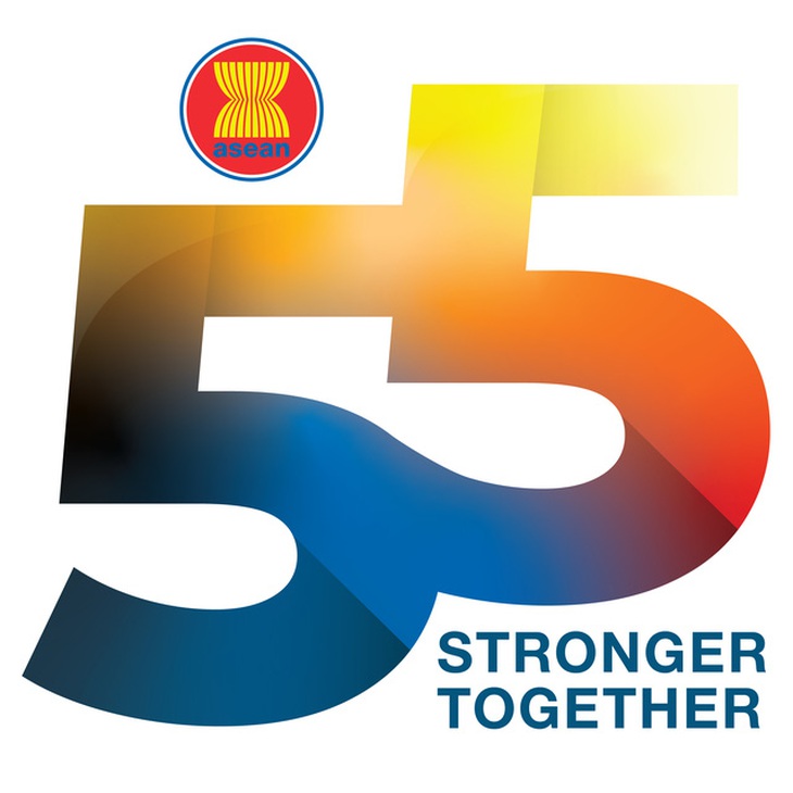 Chi tiết bộ nhận diện kỷ niệm 55 năm Ngày thành lập ASEAN - Ảnh 2.