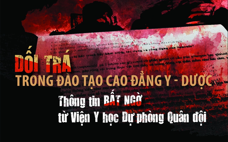 Dối trá trong đào tạo cao đẳng y - dược (6): Thông tin bất ngờ từ Viện Y học Dự phòng Quân đội