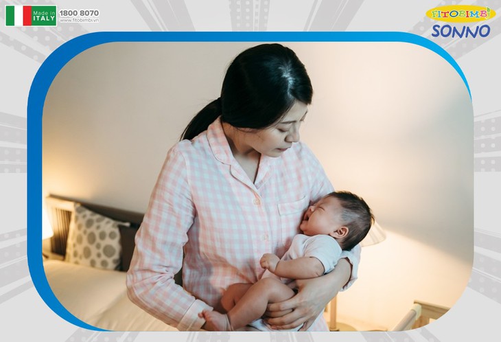 Bé khóc đêm và những tác hại khiến mẹ hoảng sợ - Ảnh 1.