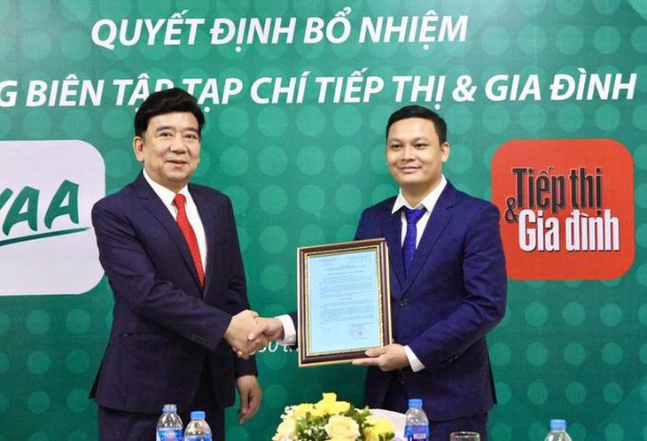 Nhà báo Hoàng Vững làm Tổng biên tập Tạp chí Tiếp thị và Gia đình - Ảnh 1. Nhà báo Hoàng Vững làm Tổng biên tập Tạp chí Tiếp thị và Gia đình - Ảnh 1.