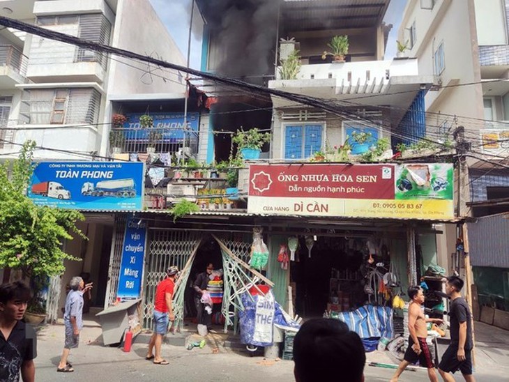Đà Nẵng: Cháy nhà trên đường Trưng Nữ Vương khiến 3 mẹ con tử vong - Ảnh 1.