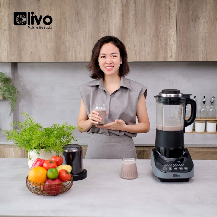 Mẹ đảm Hà Thành đánh giá chi tiết máy làm sữa hạt tại nhà thơm ngon, bổ dưỡng - Ảnh 3.