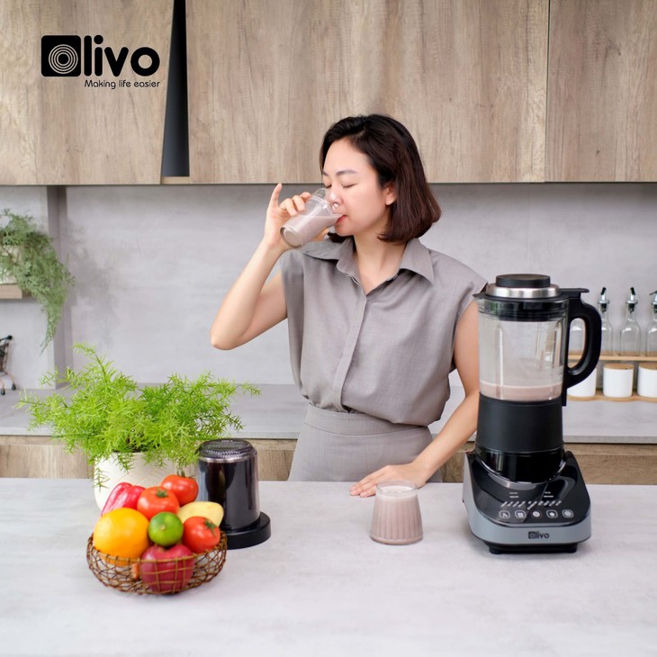 Mẹ đảm Hà Thành đánh giá chi tiết máy làm sữa hạt tại nhà thơm ngon, bổ dưỡng - Ảnh 4.