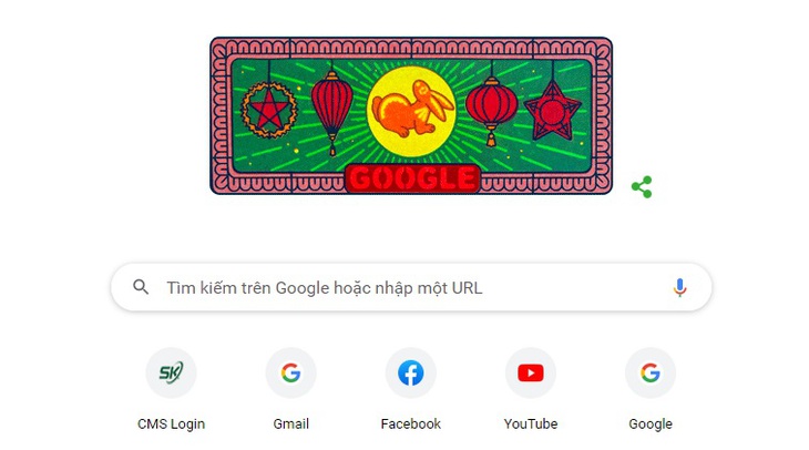 Google đổi logo nhân dịp Trung thu - Ảnh 1.