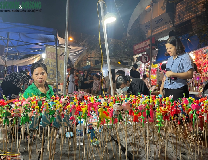 Phố Trung thu Hàng Mã đông đúc đến "nghẹt thở" trước giờ G - Ảnh 12.