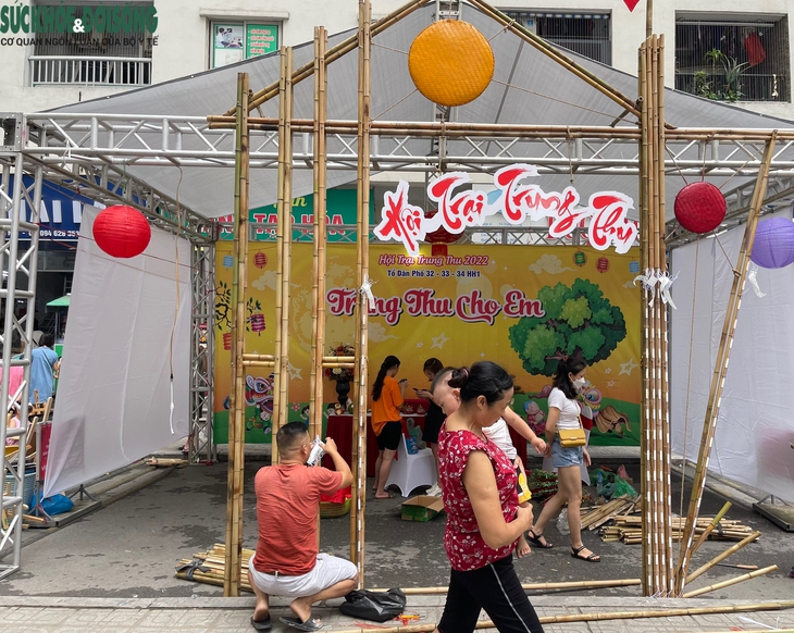 Thiếu nhi chung cư HH Linh Đàm rộn ràng đón Trung thu - Ảnh 4.