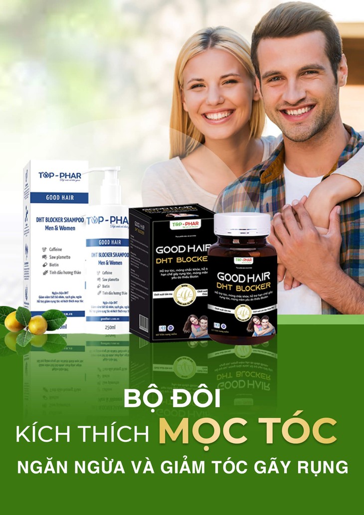 Dầu gội thảo dược DHT Blocker hỗ trợ kích thích mọc tóc và hỗ trợ giảm rụng tóc - Ảnh 3. Dầu gội thảo dược DHT Blocker hỗ trợ kích thích mọc tóc và hỗ trợ giảm rụng tóc - Ảnh 3.