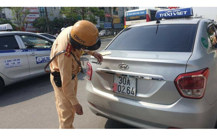 Xử nghiêm phương tiện che biển số, trốn ‘phạt nguội’ 