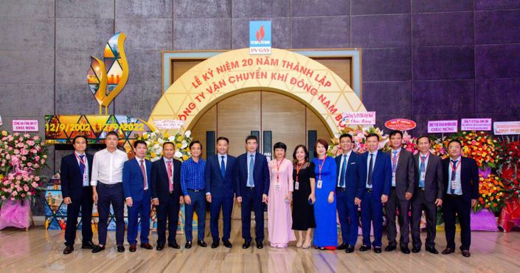 Lễ kỷ niệm 20 năm thành lập Công ty Vận chuyển khí Đông Nam bộ - Ảnh 1. Lễ kỷ niệm 20 năm thành lập Công ty Vận chuyển khí Đông Nam bộ - Ảnh 1.