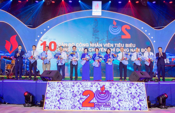 Lễ kỷ niệm 20 năm thành lập Công ty Vận chuyển khí Đông Nam bộ - Ảnh 3. Lễ kỷ niệm 20 năm thành lập Công ty Vận chuyển khí Đông Nam bộ - Ảnh 3.