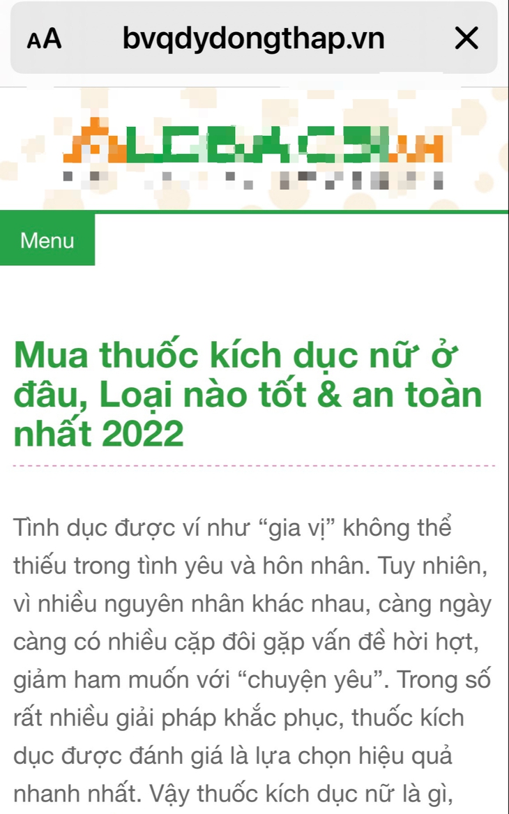 'Sáng nở tối tàn' vì sử dụng thuốc kích dục được rao bán tràn lan trên mạng - Ảnh 1.
