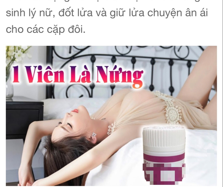 'Sáng nở tối tàn' vì sử dụng thuốc kích dục được rao bán tràn lan trên mạng - Ảnh 3.