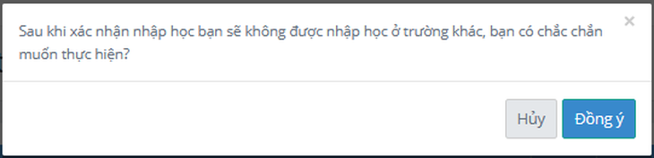 Sau khi trúng tuyển đại học, thí sinh xác nhận nhập học thế nào? - Ảnh 5.