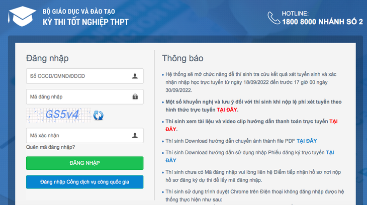 Chi tiết các bước xác nhận nhập học trực tuyến đại học năm 2022 - Ảnh 1. Chi tiết các bước xác nhận nhập học trực tuyến đại học năm 2022 - Ảnh 1.
