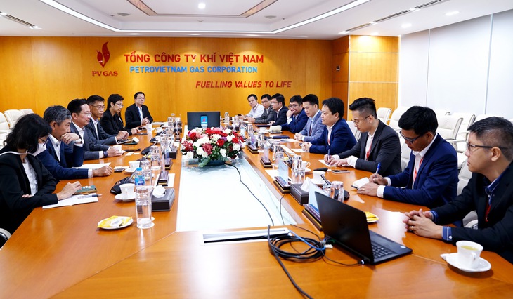 PV GAS đón tiếp đoàn làm việc cấp cao thuộc Tập đoàn SCG và Công ty TNHH Hóa dầu Long Sơn - Ảnh 4.