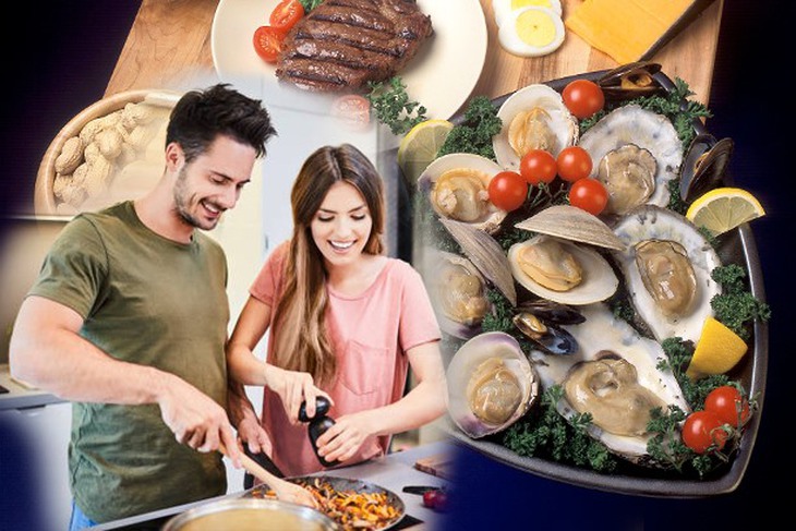 Bổ sung kẽm cho nam giới là rất cần thiết. Ảnh minh họa