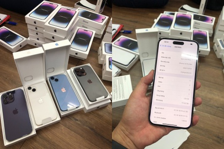 Phát hiện vali chứa 42 điện thoại iPhone 14 trị giá 1,6 tỉ đồng nghi nhập lậu - Ảnh 1. Phát hiện vali chứa 42 điện thoại iPhone 14 trị giá 1,6 tỉ đồng nghi nhập lậu - Ảnh 1.