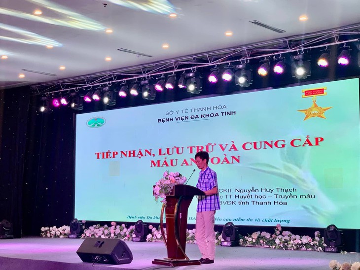 Thanh Hóa: Cập nhật kiến thức mới, chia sẻ kinh nghiệm trong Huyết học – Truyền máu - Ảnh 2. Thanh Hóa: Cập nhật kiến thức mới, chia sẻ kinh nghiệm trong Huyết học – Truyền máu - Ảnh 2.