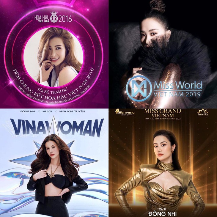 Nữ ca sĩ Việt đầu tiên biểu diễn trong 4 cuộc thi nhan sắc lớn nhất trong nước - Ảnh 2. Nữ ca sĩ Việt đầu tiên biểu diễn trong 4 cuộc thi nhan sắc lớn nhất trong nước - Ảnh 2.
