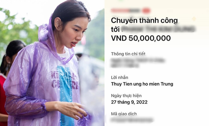 Vì “Miền Trung ruột thịt”, Thuỳ Tiên kêu gọi ủng hộ, Khắc Việt chuyển khoản nóng 500 triệu đồng - Ảnh 1. Vì “Miền Trung ruột thịt”, Thuỳ Tiên kêu gọi ủng hộ, Khắc Việt chuyển khoản nóng 500 triệu đồng - Ảnh 1.