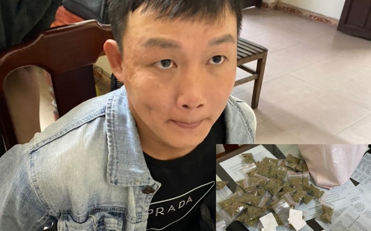 Công an mật phục bắt quả tang đối tượng tàng trữ lượng lớn 'cỏ Mỹ'