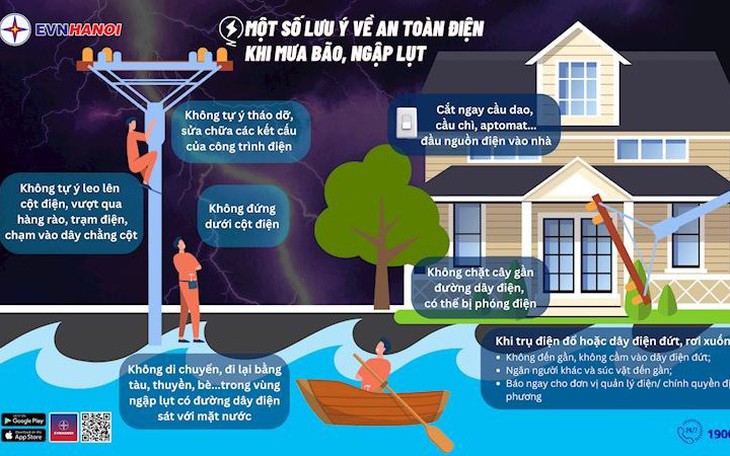 Sau nước rút, người dân cần chú ý gì để đảm bảo an toàn về điện?- Ảnh 2.