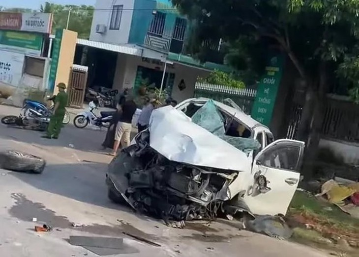 Nghệ An: 2 người tử vong trong vụ tai nạn giao thông nghiêm trọng - Ảnh 1. Nghệ An: 2 người tử vong trong vụ tai nạn giao thông nghiêm trọng - Ảnh 1.