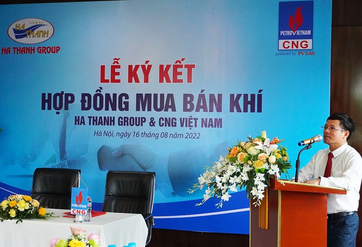 CNG Việt Nam ký hợp đồng mua bán khí với Hà Thanh Group - Ảnh 4. CNG Việt Nam ký hợp đồng mua bán khí với Hà Thanh Group - Ảnh 4.