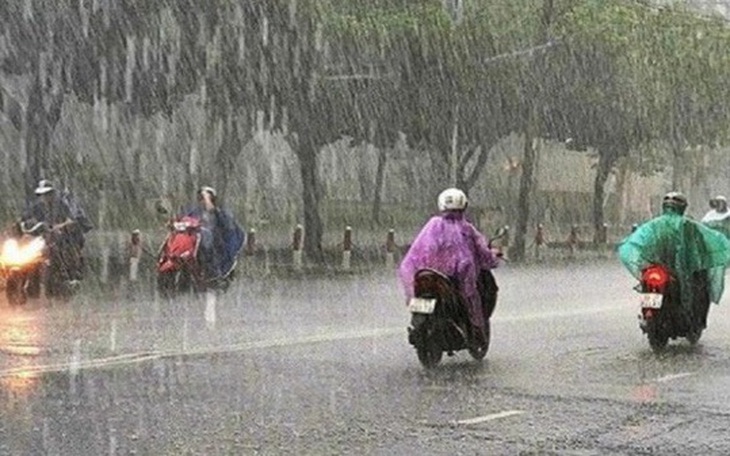 Bắc Bộ và Bắc Trung Bộ sắp đón mưa lớn dài ngày
