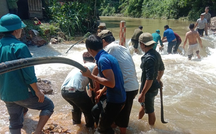 Khẩn trương khắc phục mưa lũ trên địa bàn huyện miền núi Nghệ An